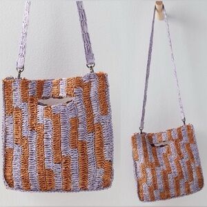 Free People Brunch Date Clutch in Lavender NWOT